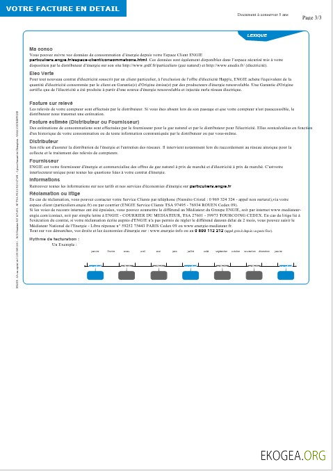 ROYAUME UNI ENGIE facture de services publics modèle Word et PDF 3